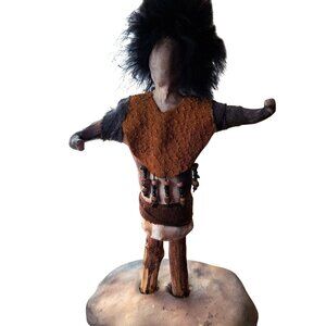 Clay kachina doll unsigned